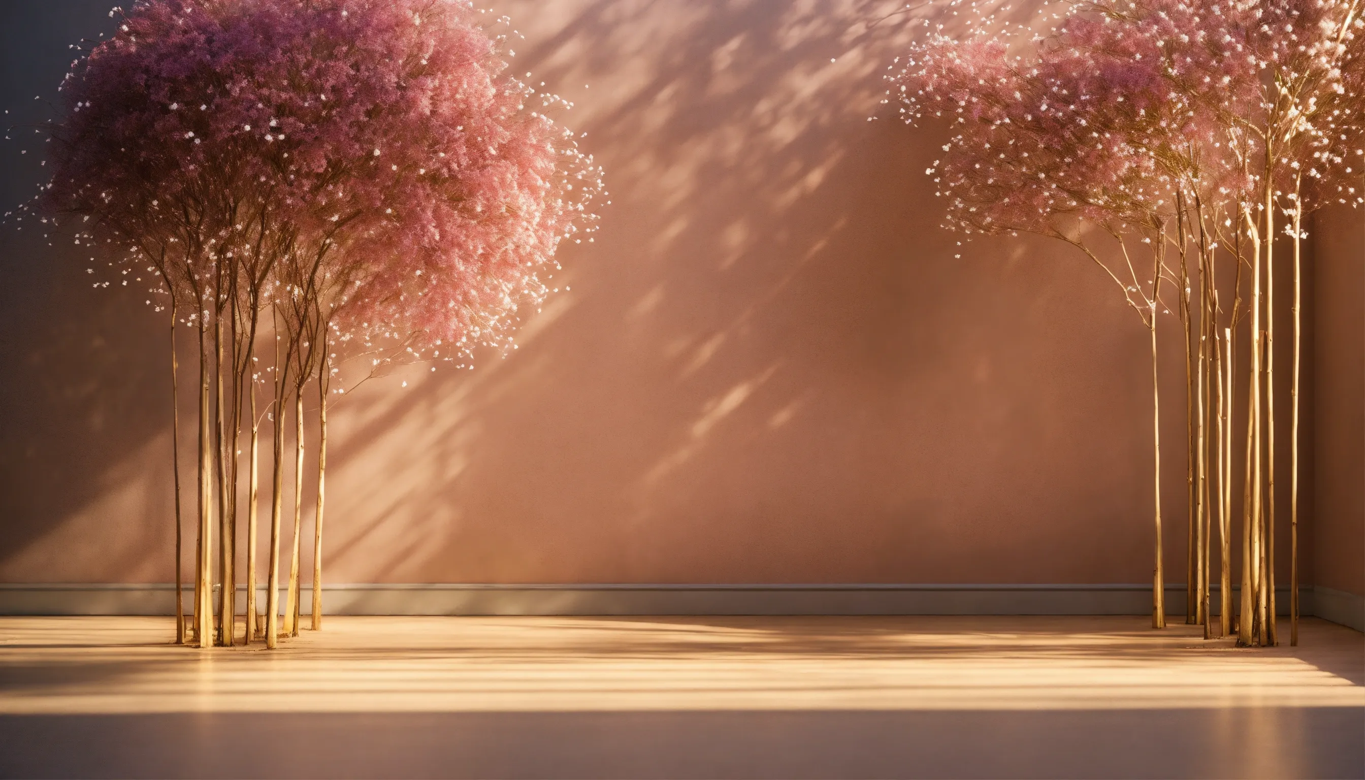 Flower farm greenhouse